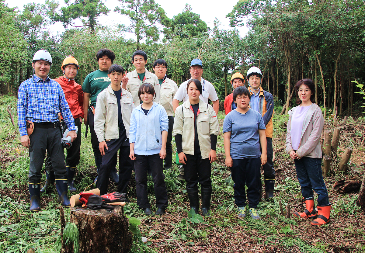 伊豆大島つばき座プロジェクトスタートイメージ